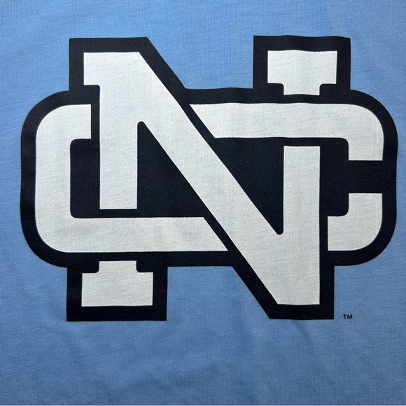 Nike UNC North Carolina Tar Heels Men’s Long Sleeve Hoodie T-Shirt Blue size L - Picture 5 of 12